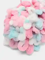 Ледяной пряжа Alize Puffy Color, петельки, 5 штук, микрополиэстер