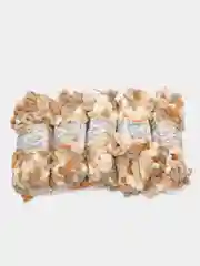 Коричневый пряжа Alize Puffy Color, петельки, 5 штук, микрополиэстер
