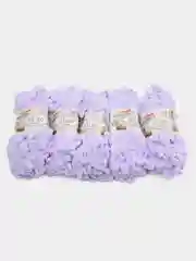 Сиреневый пряжа Alize Puffy петельки, упаковка 5 мотков, 100% микрополиэстер