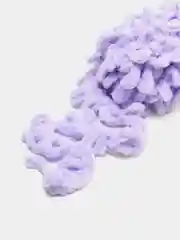Сиреневый пряжа Alize Puffy петельки, упаковка 5 мотков, 100% микрополиэстер