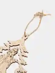 Голубой новогодние елочные игрушки из дерева