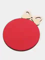 Мятный новогодние елочные игрушки из дерева