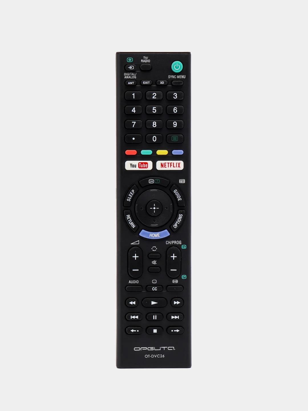 Черный sony Пульт для телевизора  LCD/LED, универсальный