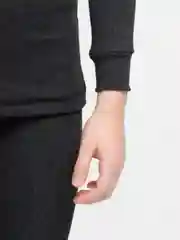 Серый меланж термобелье для мальчика, детское