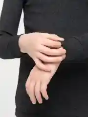 Серый меланж термобелье для мальчика, детское