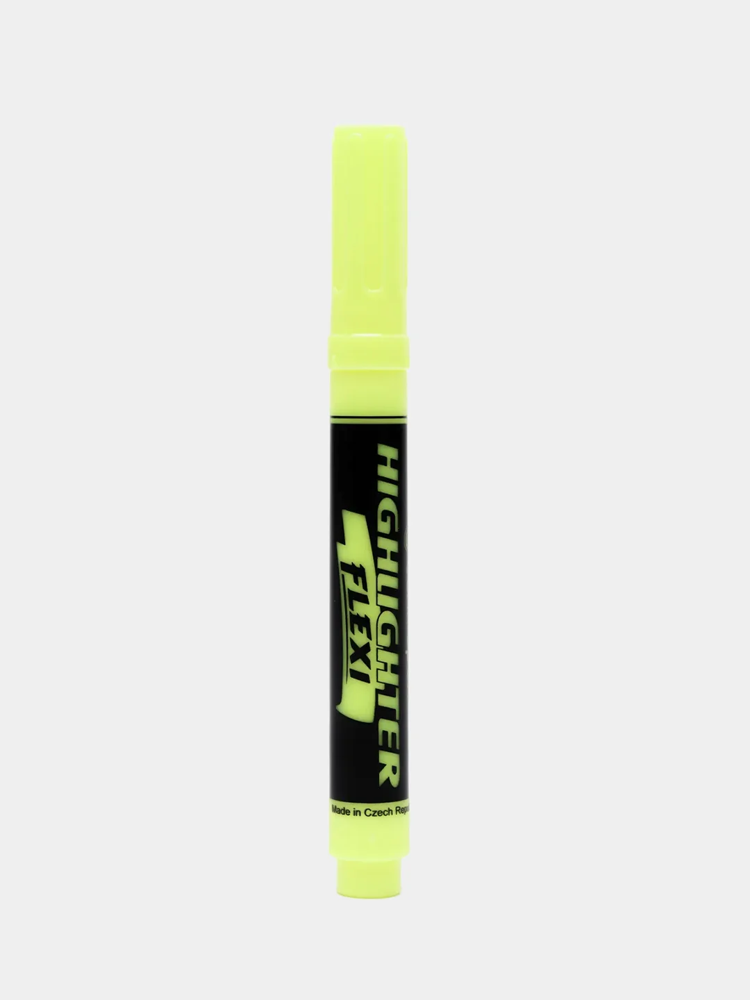 Текстовыделитель с гибким наконечником "Flexi", желтый, Centropen