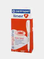 Ручка капиллярная синяя "Liner", Centropen, 0,3 мм