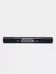 Маркер перманентный двусторонний Centropen, синий