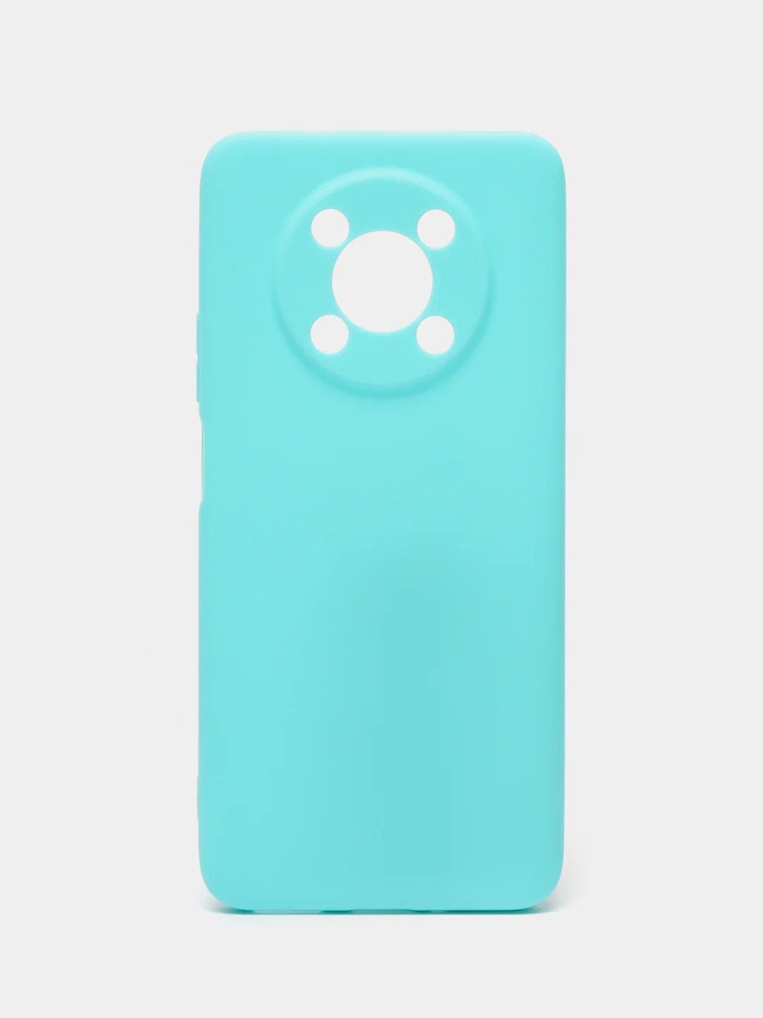 Бирюзовый чехол для Huawei Nova Y90 (Хуавей Нова У90) силиконовый, цветной, матовый