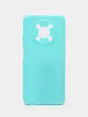Бирюзовый чехол для Huawei Nova Y90 (Хуавей Нова У90) силиконовый, цветной, матовый