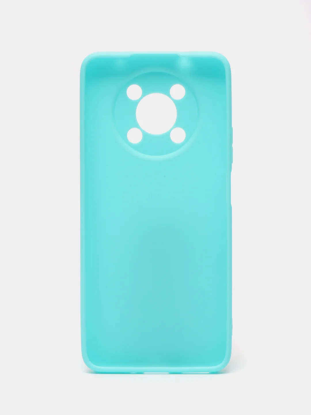 Бирюзовый чехол для Huawei Nova Y90 (Хуавей Нова У90) силиконовый, цветной, матовый