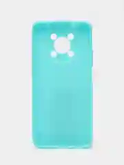 Бирюзовый чехол для Huawei Nova Y90 (Хуавей Нова У90) силиконовый, цветной, матовый
