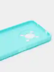 Бирюзовый чехол для Huawei Nova Y90 (Хуавей Нова У90) силиконовый, цветной, матовый
