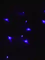 Синий гирлянда новогодняя светодиодная / 100 лампочек / 10 метров