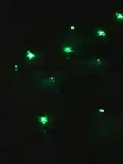 Зеленый гирлянда новогодняя светодиодная / 100 лампочек / 10 метров
