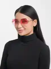 Розовый солнцезащитные очки MIRSEE с UF-защитой, стильные, цветные