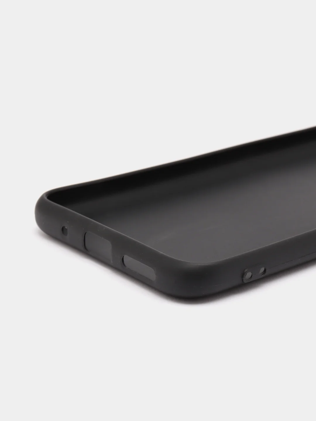 Угольный чехол Xiaomi Redmi 10C / Poco C40, Сяоми Редми 10С / Поко С40 черный, силиконовый, матовый