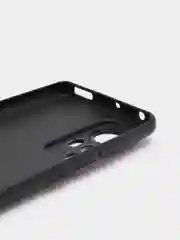 Угольный чехол Xiaomi 12 / 12X / 12S, Сяоми 12 / 12Х / 12С черный силиконовый