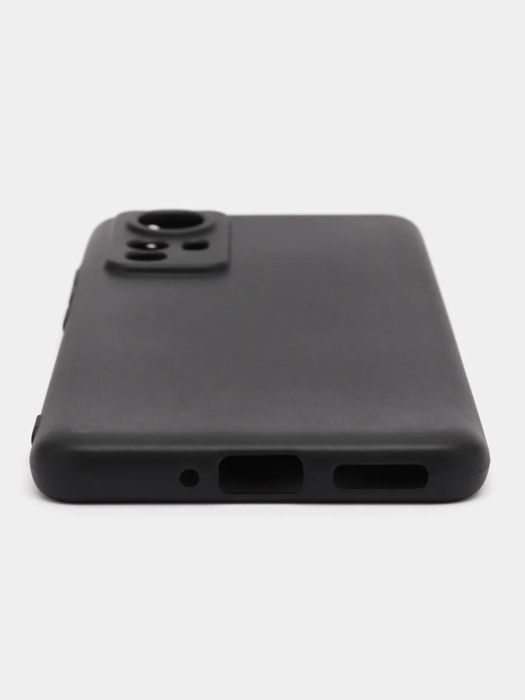 Угольный чехол Xiaomi 12 / 12X / 12S, Сяоми 12 / 12Х / 12С черный силиконовый