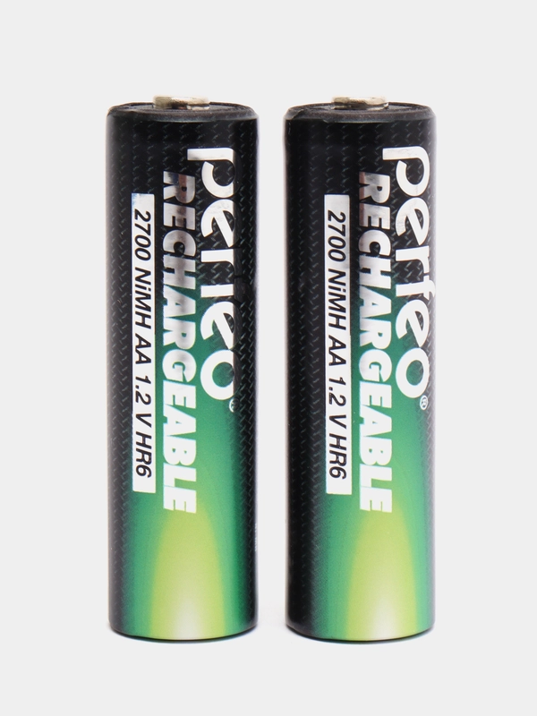 Аккумуляторные батарейки Perfeo HR06 на 2700 mAh, пальчиковые, АА, 2 штуки