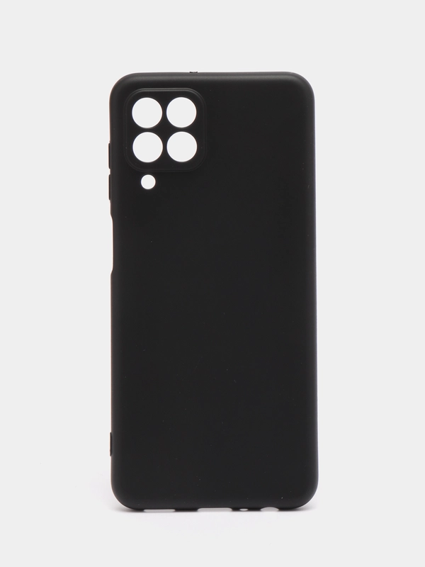 Чехол Samsung Galaxy M33 (Самсунг Галакси М33), черный, силиконовый