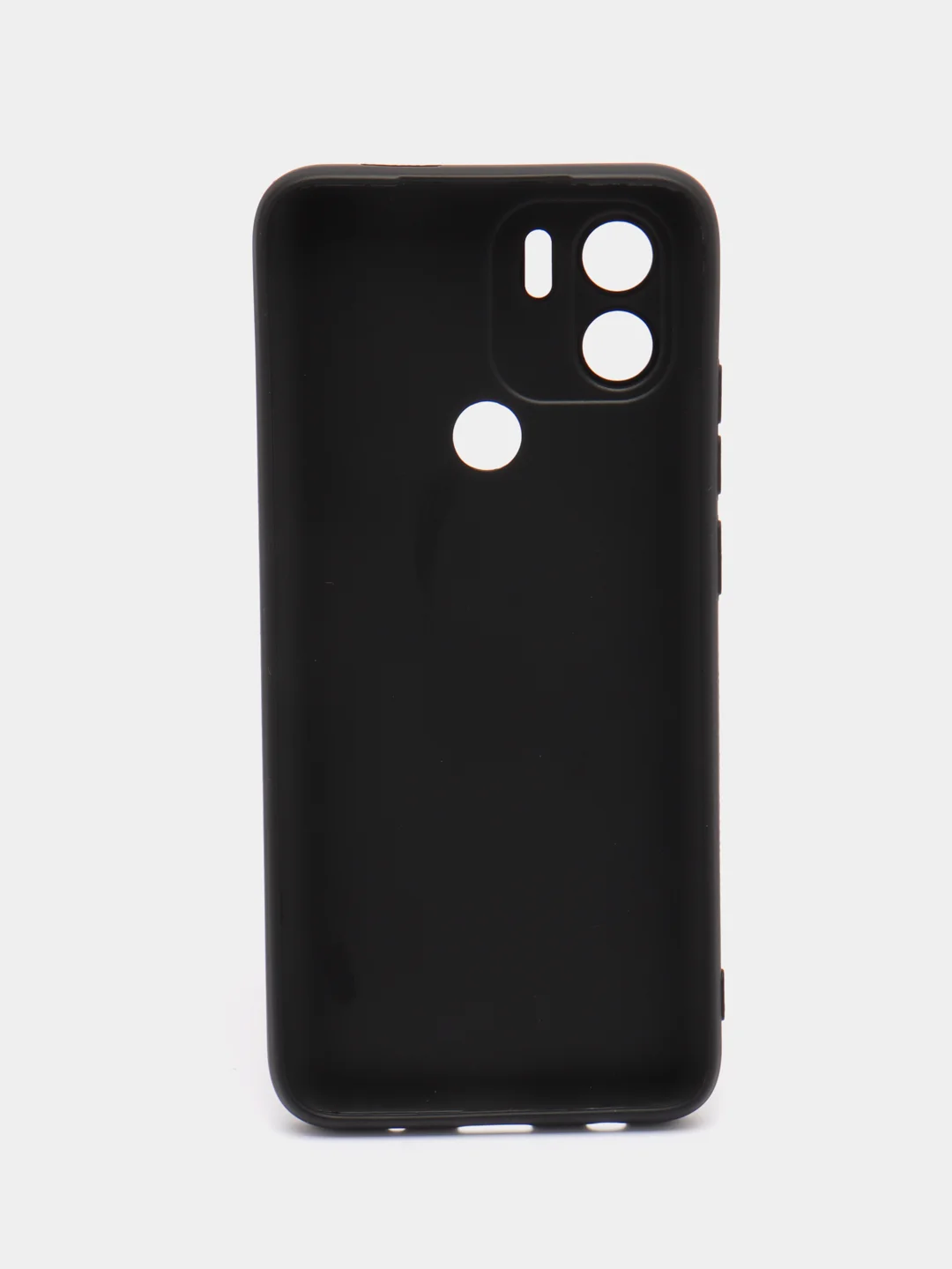 Угольный чехол Xiaomi Redmi A1+ Plus A2+ Poco C51 (Сяоми Редми А1+ Плюс) черный силиконовый