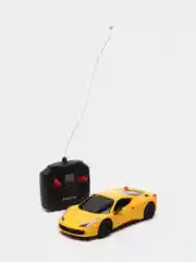 Желтый радиоуправляемая машина / Машинка на пульте управления Ferrari