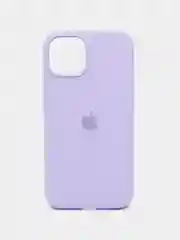 Лавандовый чехол Silicone Case для iPhone 14, 14 Pro, 14 Plus, 14 Pro Max, с закрытым низом