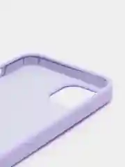 Лавандовый чехол Silicone Case для iPhone 14, 14 Pro, 14 Plus, 14 Pro Max, с закрытым низом