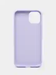 Лавандовый чехол Silicone Case для iPhone 14, 14 Pro, 14 Plus, 14 Pro Max, с закрытым низом