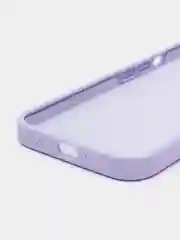 Лавандовый чехол Silicone Case для iPhone 14, 14 Pro, 14 Plus, 14 Pro Max, с закрытым низом