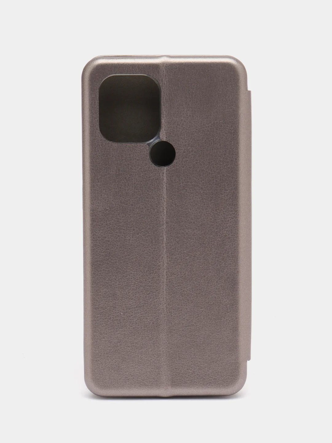 Серебряный чехол-книжка для Xiaomi Redmi A1 Plus / A1+ A2+ Poco C51 Сяоми Редми A1 Плюс / А1+