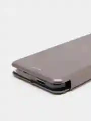 Серебряный чехол-книжка для Xiaomi Redmi A1 Plus / A1+ A2+ Poco C51 Сяоми Редми A1 Плюс / А1+