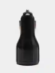 Черный адаптер питания автомобильный USB, 5V (автомобильное зарядное устройство от прикуривателя)
