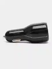 Черный адаптер питания автомобильный USB, 5V (автомобильное зарядное устройство от прикуривателя)