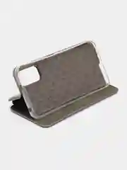 Серебряный чехол книжка Xiaomi Poco M3 Pro / Redmi Note 10T, Сяоми Поко М3 Про / Редми Нот 10Т