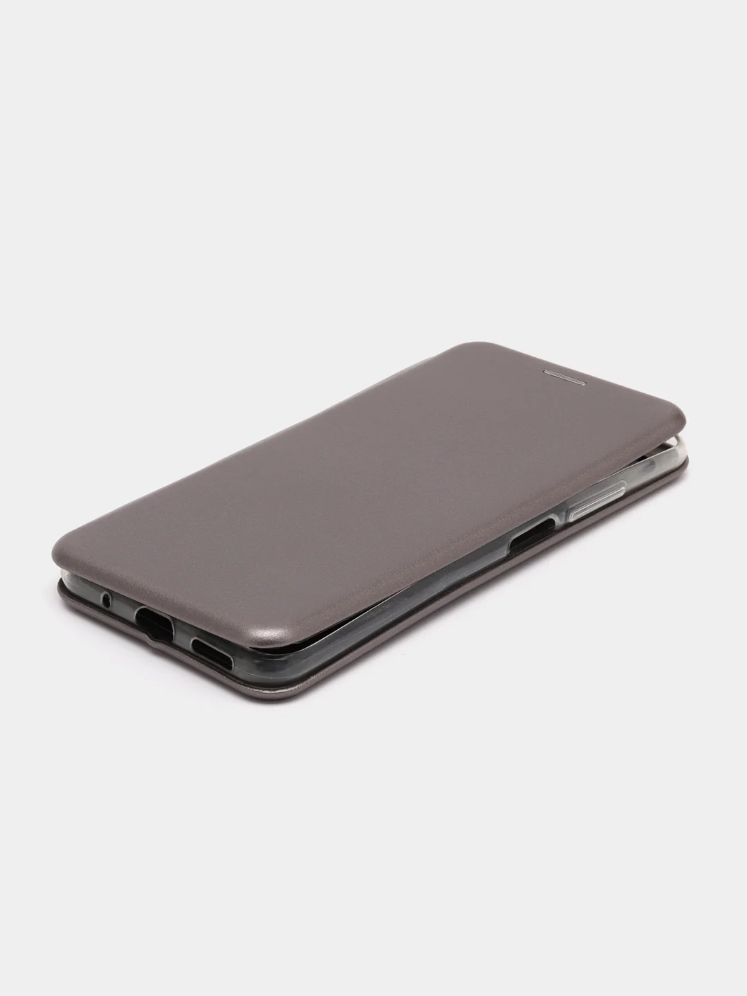 Серебряный чехол книжка Xiaomi Poco M3 Pro / Redmi Note 10T, Сяоми Поко М3 Про / Редми Нот 10Т