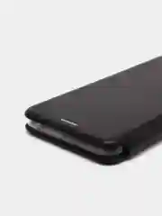 Черный чехол-книжка для Realme Q3s (Реалми кью 3с)