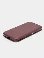 Пурпурный чехол книжка Samsung Galaxy A01, Самсунг Галакси А01