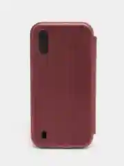 Пурпурный чехол книжка Samsung Galaxy A01, Самсунг Галакси А01