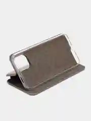 Серебряный чехол-книжка для Xiaomi Redmi A1,  Сяоми Редми A1