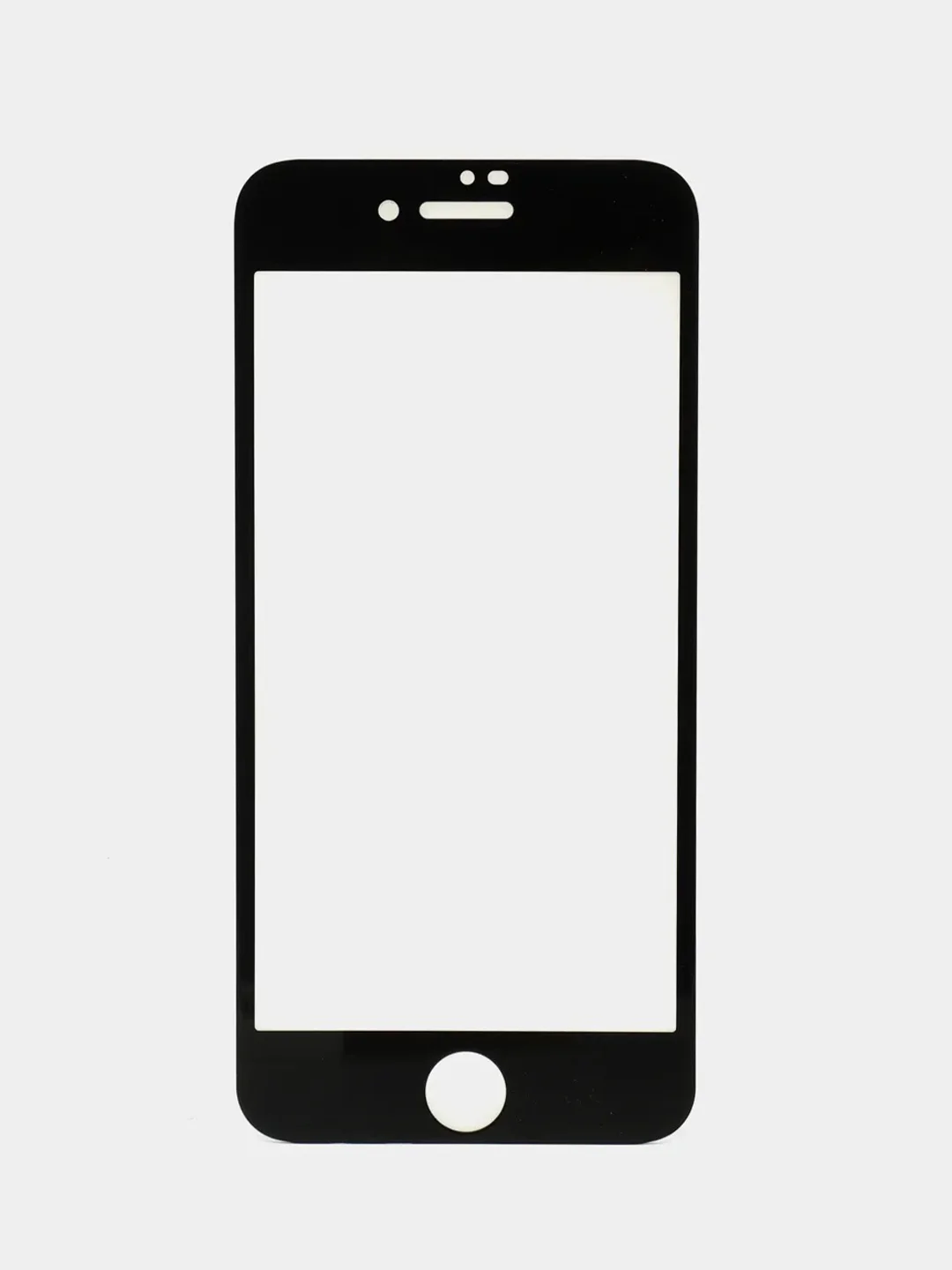 Черный защитное стекло для IPhone