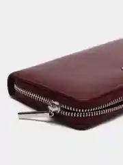 Бордовый кошелёк женский
