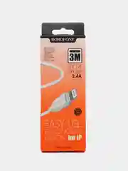 Кабель зарядный для iPhone 1/2/3 метра Lightning USB Apple с быстрой зарядкой