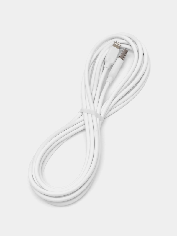 Кабель зарядный для iPhone 1/2/3 метра Lightning USB Apple с быстрой зарядкой