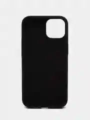 Черный чехол Silicone Case для iPhone 14, 14 Pro, 14 Plus, 14 Pro Max, с закрытым низом