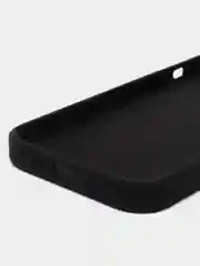 Черный чехол Silicone Case для iPhone 14, 14 Pro, 14 Plus, 14 Pro Max, с закрытым низом