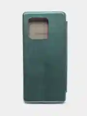 Зеленый чехол-книжка для Redmi 10C / 10С NFC / Poco C40