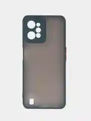 Морской чехол пластиковый для Realme C31 / Реалми С31 матовый, с цветными кнопками