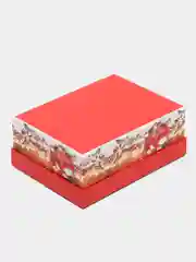 Индиго коробка подарочная новогодняя